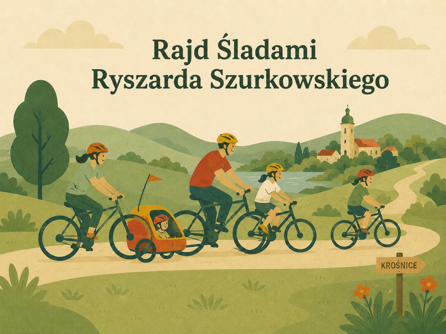 Rajd rowerowy Śladami Ryszarda Szurkowskiego