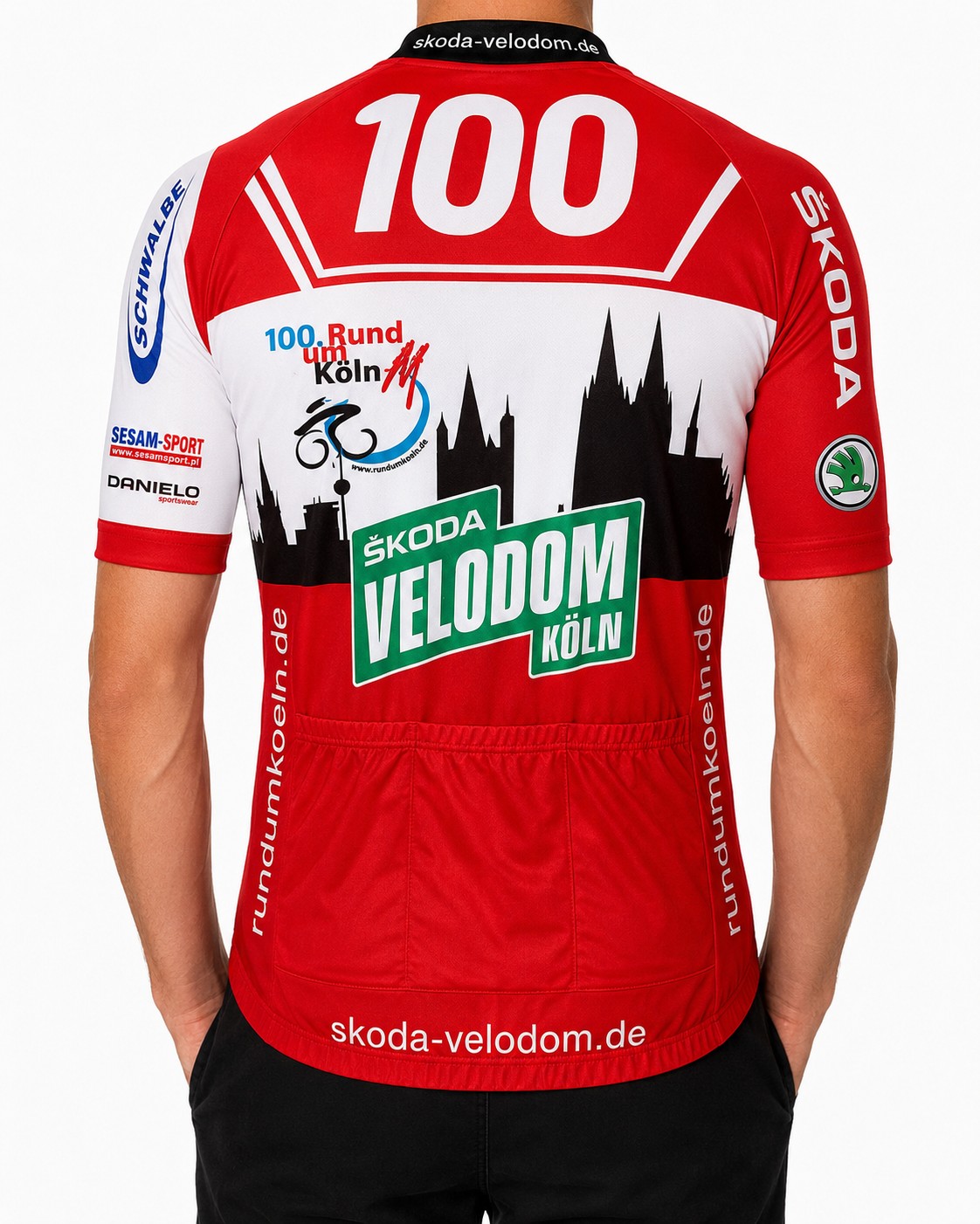 Miniatura — tył koszulki ŠKODA Velodom Köln 2016