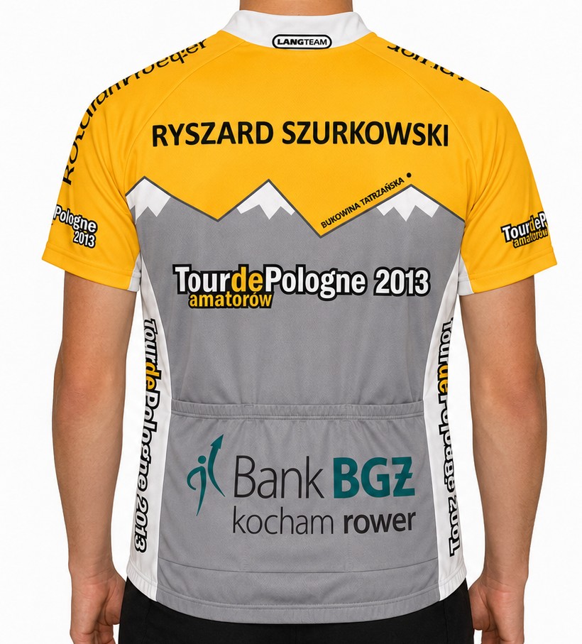 Miniatura — tył koszulki Tour de Pologne Amatorów 2013